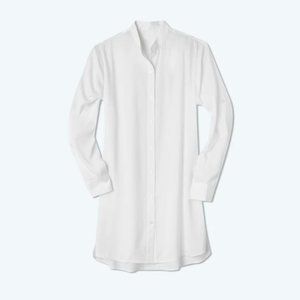 Summersalt The Short Effortless Shirtdress Cover-Up | XL | White